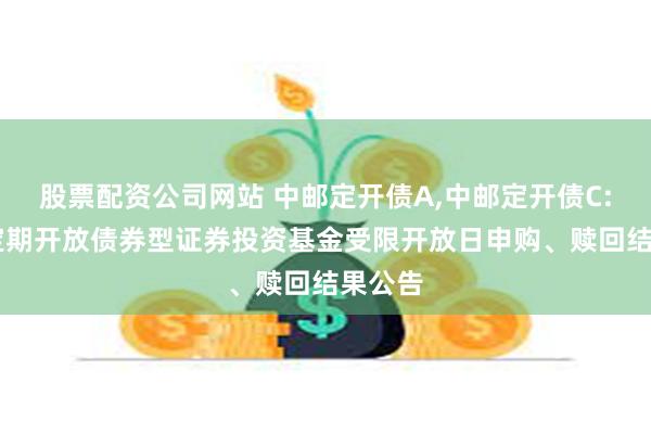 股票配资公司网站 中邮定开债A,中邮定开债C: 中邮定期开放债券型证券投资基金受限开放日申购、赎回结果公告