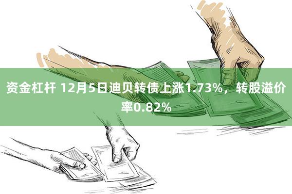 资金杠杆 12月5日迪贝转债上涨1.73%，转股溢价率0.82%